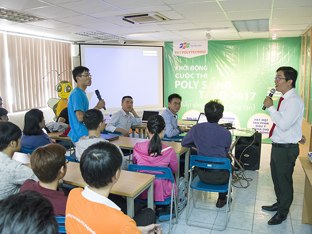 Sinh viên FPoly TP Hồ Chí Minh khởi động cuộc thi Poly sáng tạo 2017