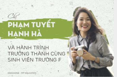 Chị Phạm Tuyết Hạnh Hà và hành trình trưởng thành cùng sinh viên trường F