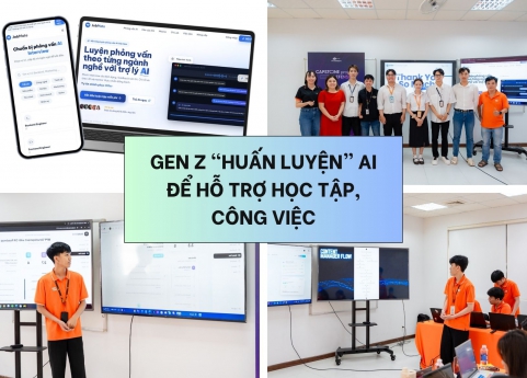 Gen Z “huấn luyện” AI để hỗ trợ học tập, công việc